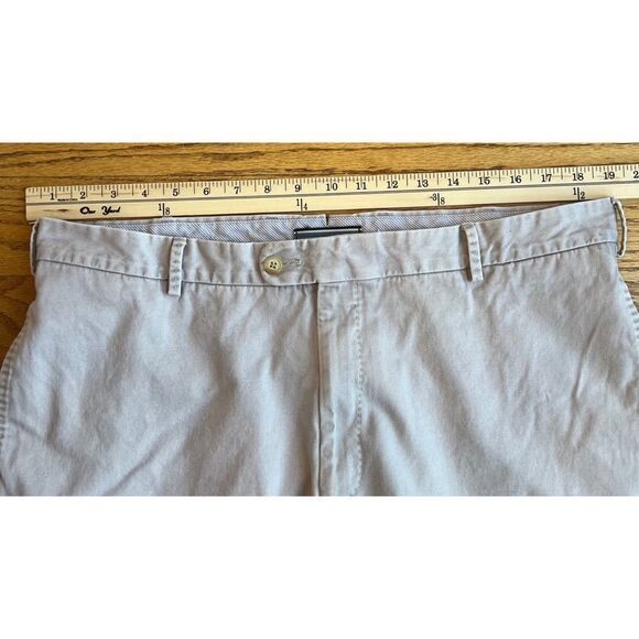 Peter Millar 100% Pima Cotton Twill Golf Khaki Pants Size 38 x 31 - Picture 12 of 16